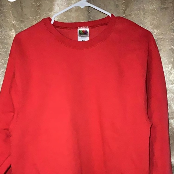 Red oversized sweater adult M - Picture 1 of 1